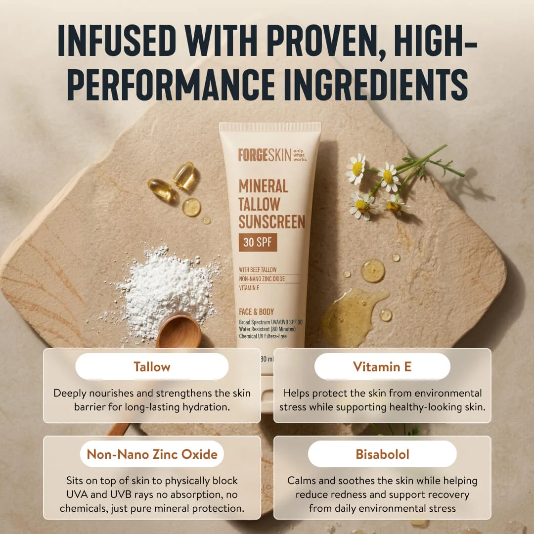 Mineral Tallow Sunscreen SPF30 - Image 4